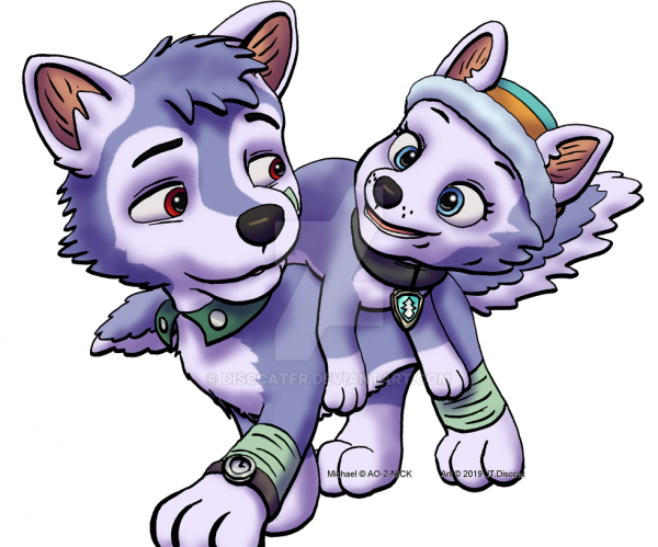 Paw Patrol Chase and Everest