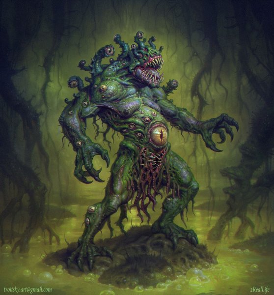 Warcraft Болотное чудище