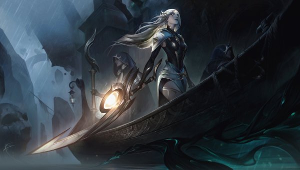 League of Legends Диана Страж света