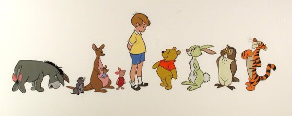 Винни пух Милн герои