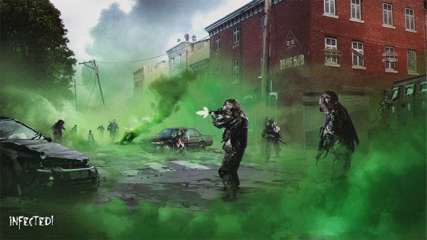 Арты военные против зомби (43 фото)