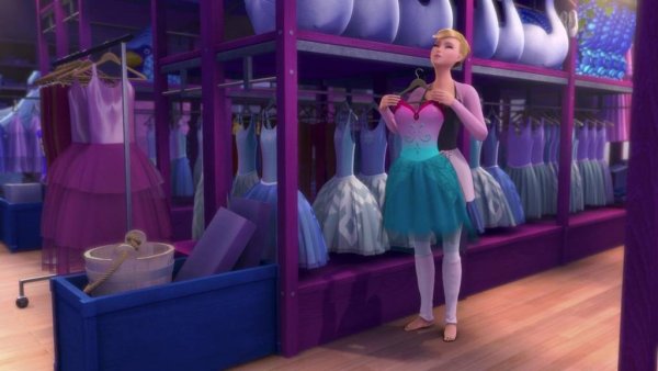 Barbie: балерина в розовых пуантах мультфильм 2013
