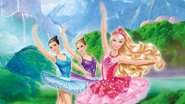 Barbie: балерина в розовых пуантах мультфильм 2013
