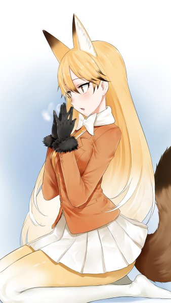 Kemono friends аниме лиса