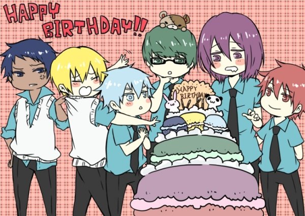 Happy Birthday баскетбол Куроко