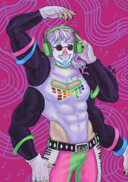 DJ man FNAF 9 хуманизация