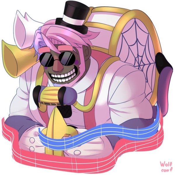 FNAF Art Мьюзик Мэн