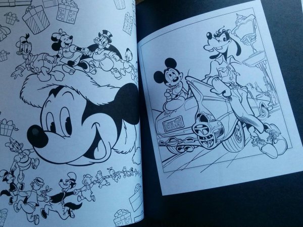 Книжка раскраска Дисней
