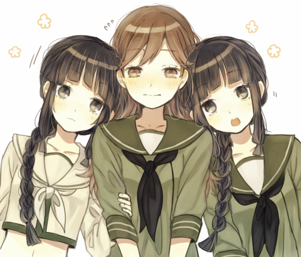 3 Подруги аниме