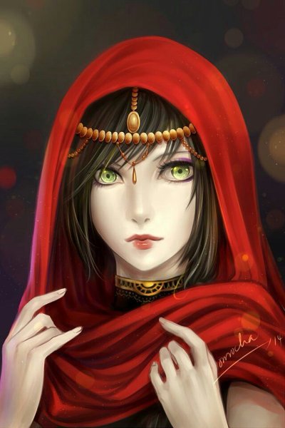 Красноволосая Королева аниме