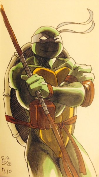 Рафаэль (TMNT) 2003 арт