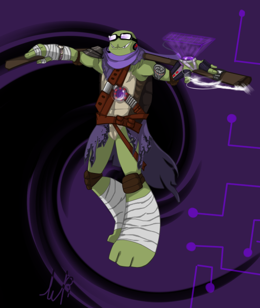 Донателло TMNT 2012 арт