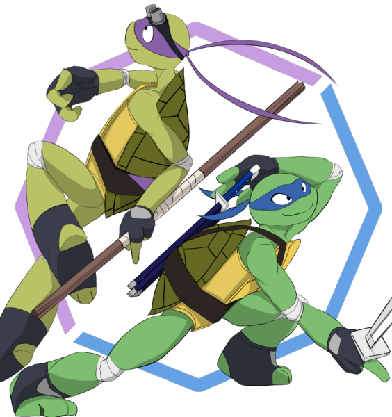 Донателло TMNT 2012 арт