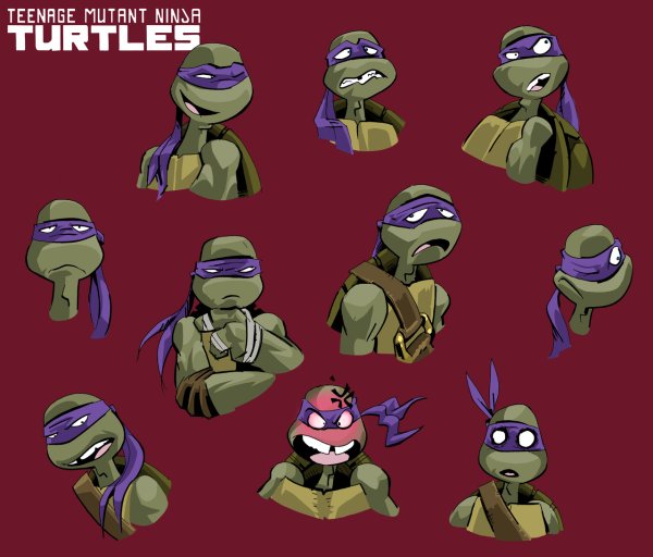 Донателло TMNT 2012 арт