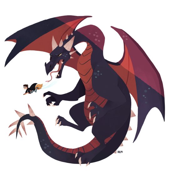 Драконы character Design