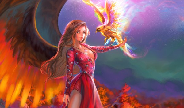 Dota 2 Лина Феникс