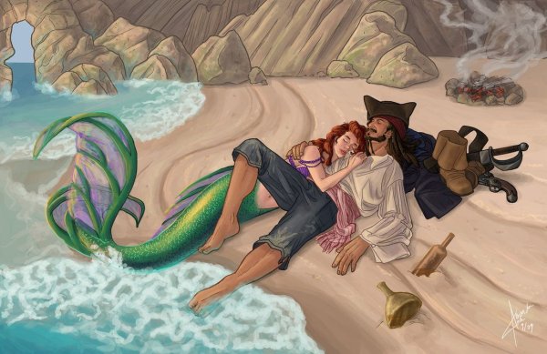 Пираты Карибского моря Дисней Mermaids