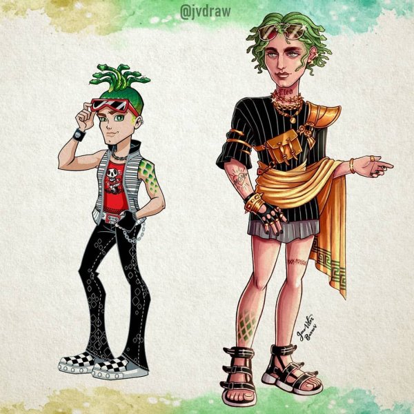 João Vitor barros (@jvdraw) *Дьюс Горгон