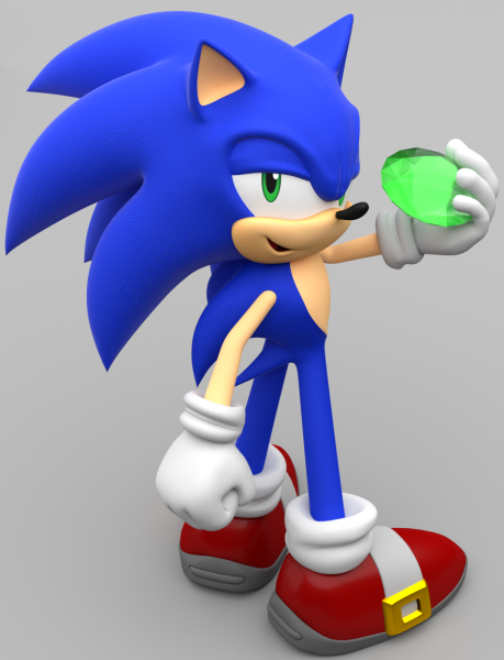 Соник Chaos Emeralds