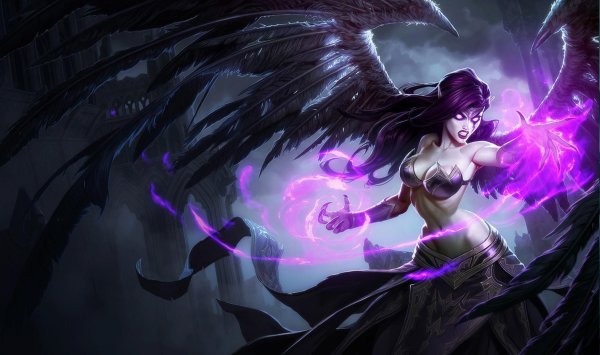 League of Legends Моргана арт