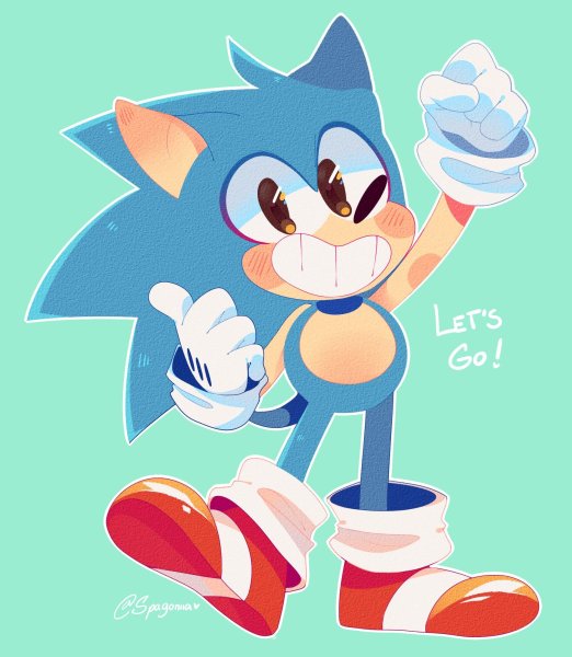 Classic Sonic Fan Art