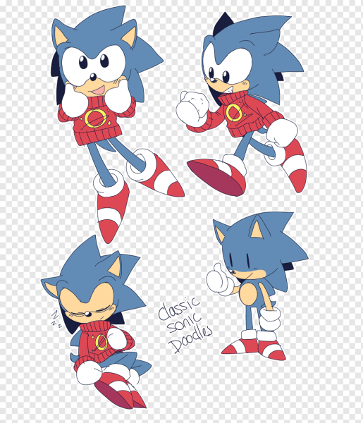 Sonic and Classic Sonic