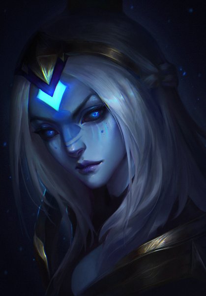 League of Legends Эш Космическая Королева