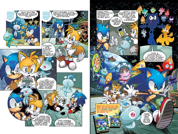 Комикс Sonic Generations