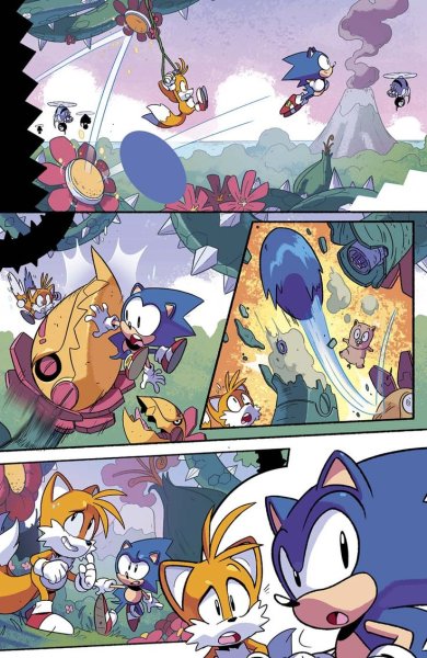 Classic Sonic комикс