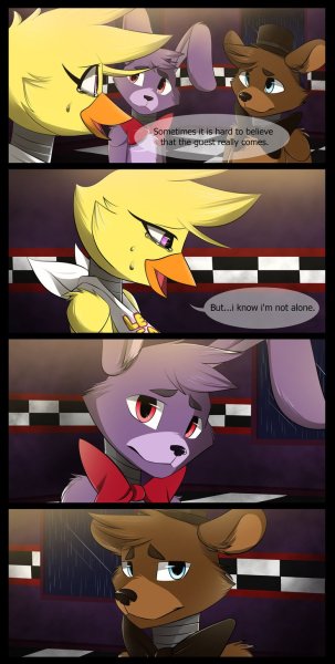 FNAF комикс cristalwolf567