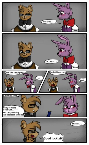 Комикс matroskin55 FNAF