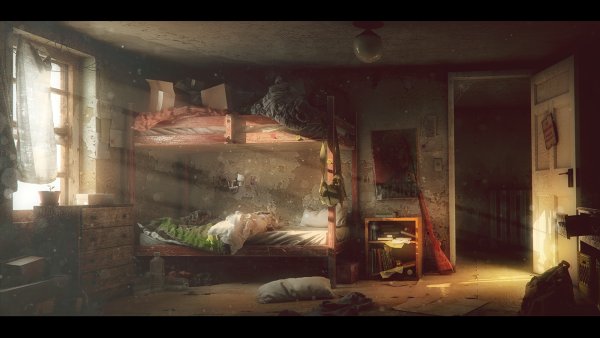 Комната в стиле the last of us