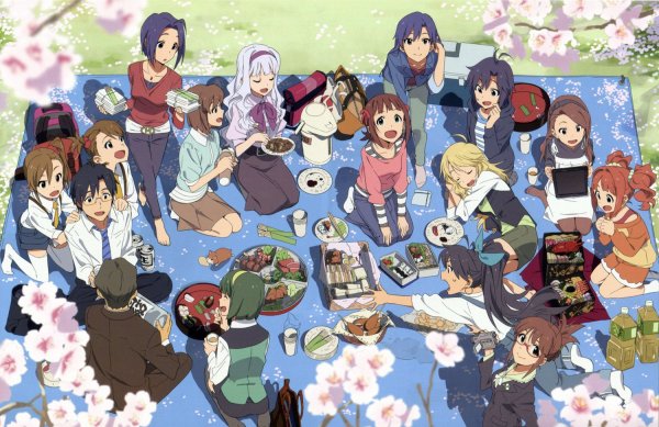 Idolmaster аниме персонажи