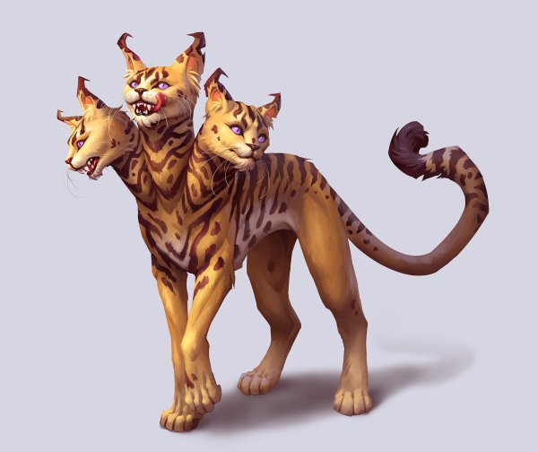 Кошка монстр фэнтези