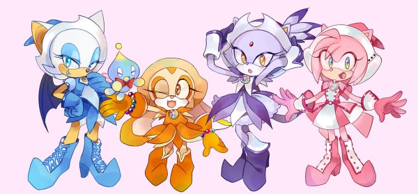 Marine the Raccoon x Cream the Rabbit
