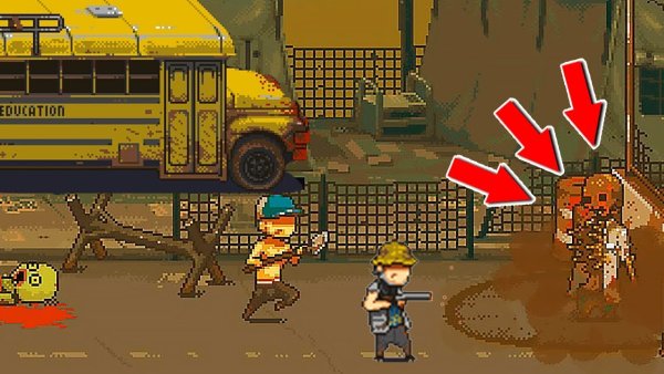 Dead ahead Zombie Warfare автобус