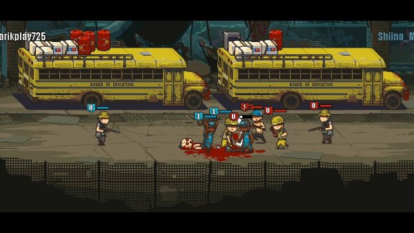 Dead ahead Zombie Warfare автобус