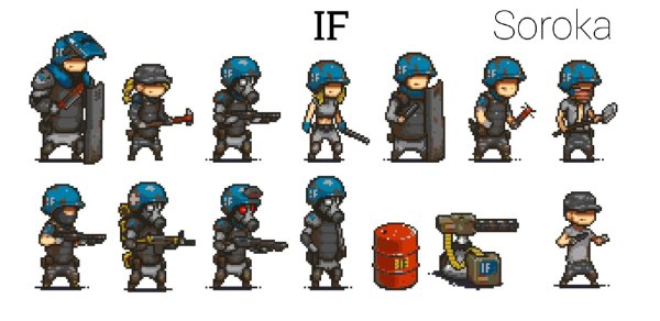Dead ahead Zombie Warfare Sprites