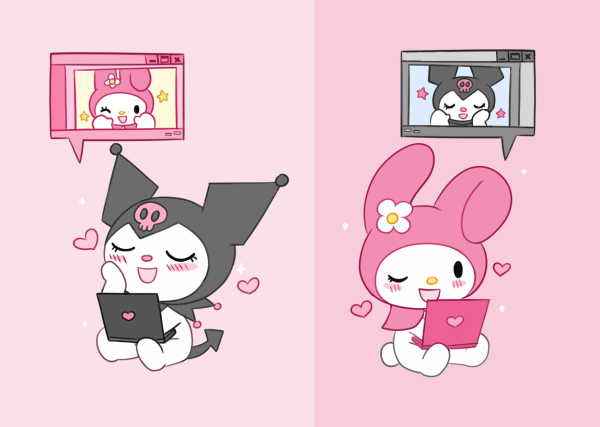 Парные обои с Kuromi
