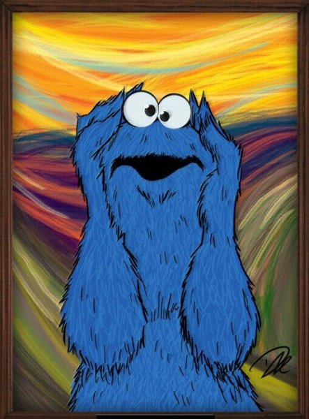 Cookie Monster Мунк