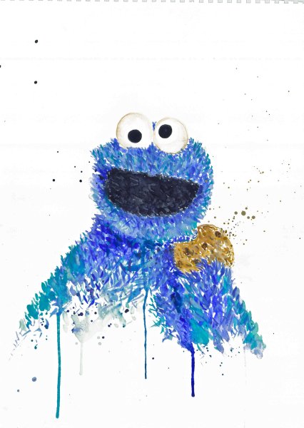 Cookie Monster рисунок
