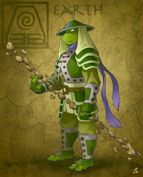 Донателло TMNT 2012 арт