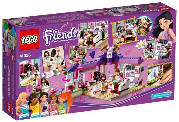 Конструктор LEGO friends 41336 арт-кафе Эммы