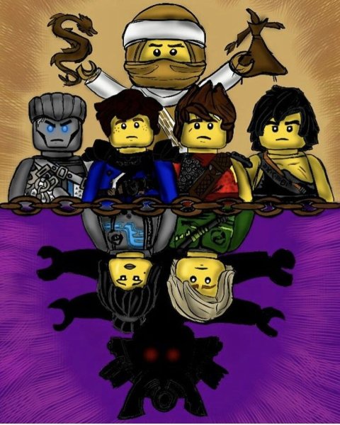 Мастера кружится LEGO Ниндзяго