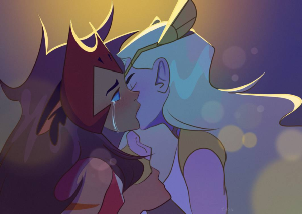 Adora and Catra Юри