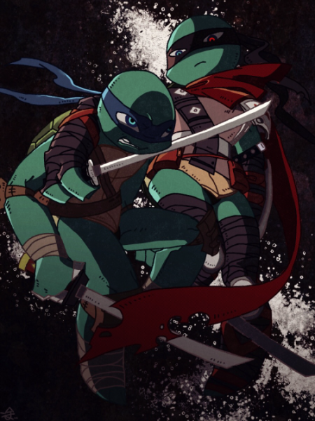 TMNT Лео Dark 2012