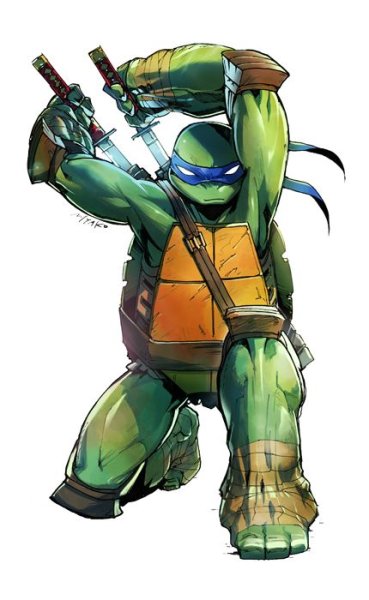 Леонардо черепашка ниндзя TMNT