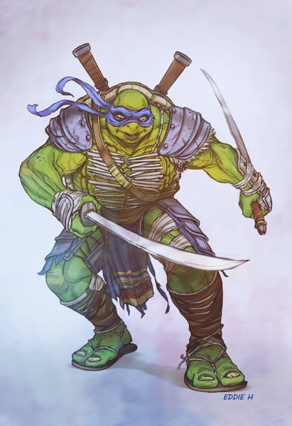 TMNT 2014 Донателло арт