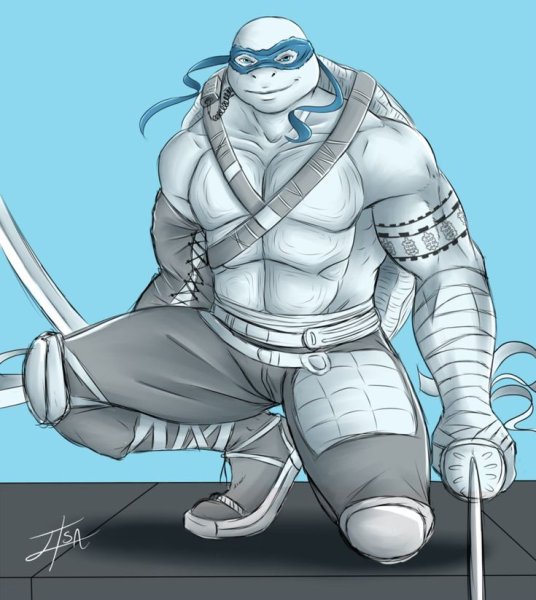 TMNT 2014 Леонардо