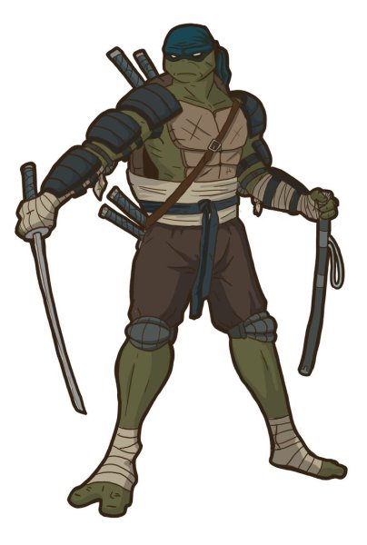 Бесплатно TMNT Лео